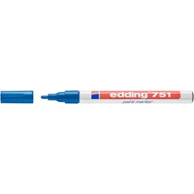 Lakkmarker, 1-2 mm, EDDING "751", sötétkék