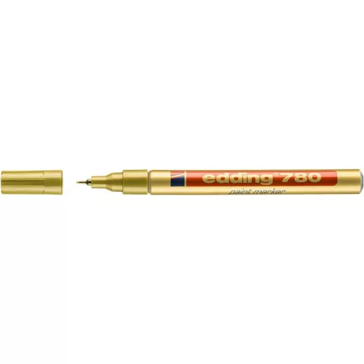 Lakkmarker, 0,8 mm, EDDING "780", arany