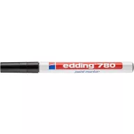 Lakkmarker, 0,8 mm, EDDING "780", fekete
