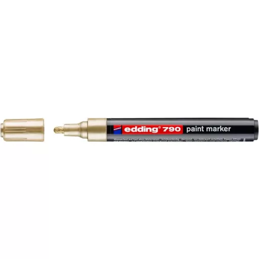 Lakkmarker, 2-3 mm, EDDING "790", arany