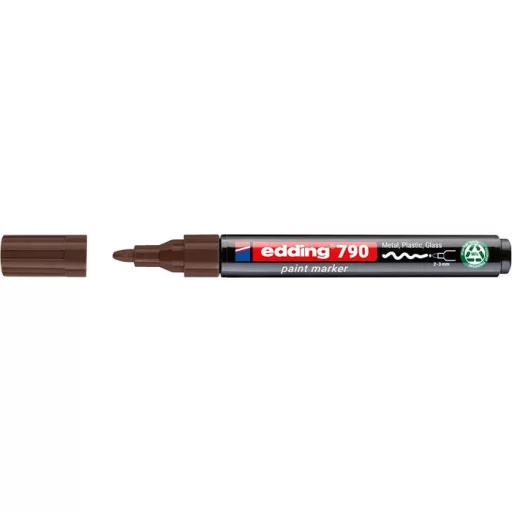Lakkmarker, 2-3 mm, PCR, EDDING "790", barna