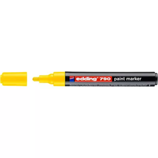 Lakkmarker, 2-3 mm, EDDING "790", sárga