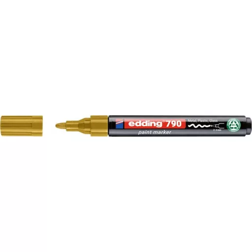 Lakkmarker, 1-2 mm, PCR, EDDING "791", arany