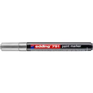Lakkmarker, 1-2 mm, EDDING "791", ezüst