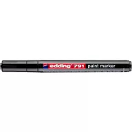 Lakkmarker, 1-2 mm, EDDING "791", fekete