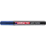 Lakkmarker, 1-2 mm, EDDING "791", kék