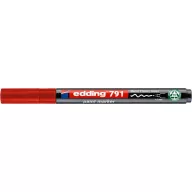 Lakkmarker, 1-2 mm, PCR, EDDING "791", piros