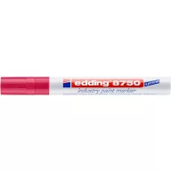 Lakkmarker, 2-4 mm, EDDING, "8750", piros