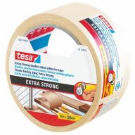   Ragasztószalag, kétoldalas, extra erős, 50 mm x 10 m, TESA "Extra Strong"