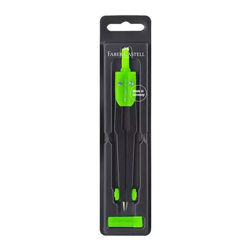 Körző készlet, FABER-CASTELL, vegyes színek