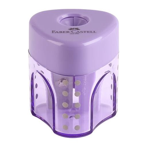 Hegyező display, egylyukú, tartályos FABER-CASTELL "GRIP Auto Mini", vegyes pasztell színek