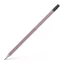 Grafitceruza, B, háromszögletű, radírral, FABER-CASTELL "Grip 2001", rózsaszín
