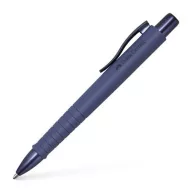   Golyóstoll, 0,7 mm, nyomógombos tolltest, kék alkonyat tolltest, FABER-CASTELL "Poly Ball Urban", kék