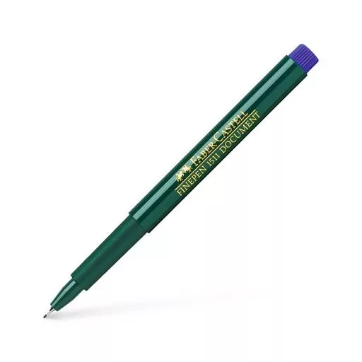 Tűfilc, 0,4 mm, FABER-CASTELL "Finepen 1511", kék