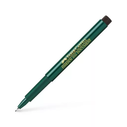 Tűfilc, 0,4 mm, FABER-CASTELL "Finepen 1511", fekete