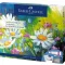 Akrilfesték készlet festővászonnal, tubusos, FABER-CASTELL "Creative Studio", 12 különböző szín