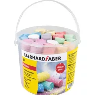   Aszfaltkréta, 20 darabos,  EBERHARD FABER, 6 csillámos szín