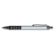   Golyóstoll, 0,6 mm, nyomógombos, vegyes színű fogórész, GRANIT "D550", kék