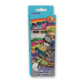   Filctoll készlet, GRANIT "Arti Kids", 6 különböző szín