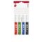 Flipchart marker készlet, 1-3 mm, kúpos, ICO "Artip 11", 4 különböző szín