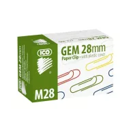 Gemkapocs, 28 mm, ICO, színes