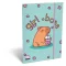 Gumis mappa, karton, A5, LIZZYSULI, Lollipop Capibara