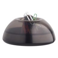   Gemkapocstartó, mágneses, ICO "Lux", áttetsző fekete