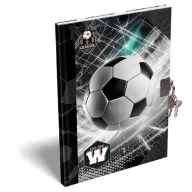   Emlékkönyv, lakattal, A5, keményfedeles, LIZZYSULI, "Top League"