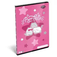   Füzet, tűzött, A4, vonalas, 32 lap LIZZYSULI, "Kit tok Stars Purrfect"