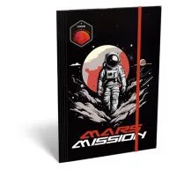 Gumis mappa, karton, A4, LIZZYSULI, "Mars Mission"