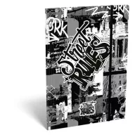 Gumis mappa, karton, A4, LIZZYSULI, "Street Rules"