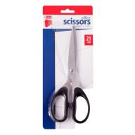 Olló, irodai, 21 cm, ICO, fekete