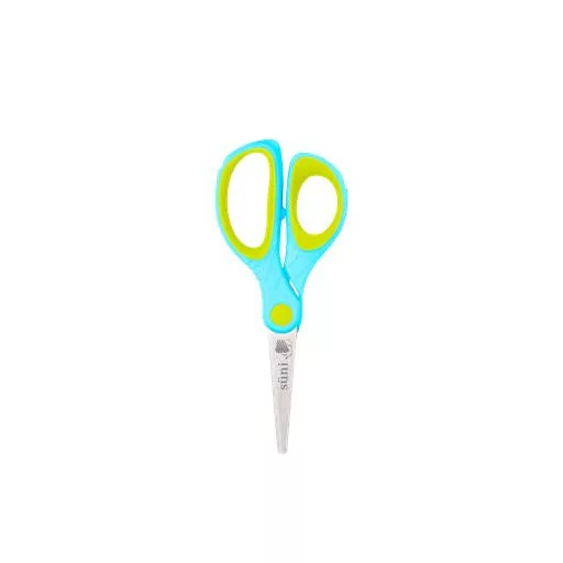 Olló display, iskolai, hegyes, 13 cm, ICO "Süni", vegyes szín