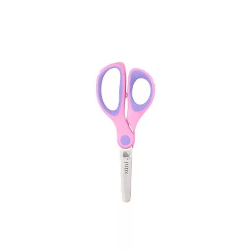 Olló display, iskolai, kerek, 13 cm, ICO "Süni", vegyes szín