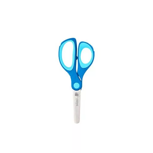 Olló display, iskolai, kerek, 13 cm, ICO "Süni", vegyes szín