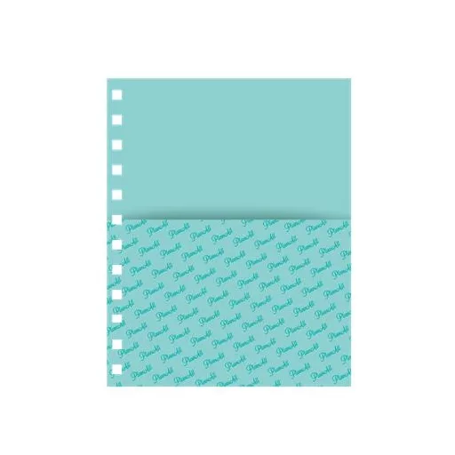 Naptár, tervező, spirál, heti, 135x170 mm, PLANALL "Dieline"