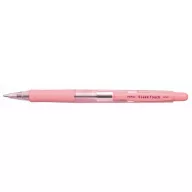   Golyóstoll, 0,7 mm, nyomógombos, rózsaszín tolltest, PENAC "SleekTouch", kék