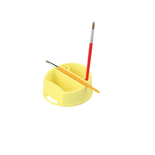 Ecsettál, műanyag, kétrészes, ICO "Süni", vegyes színek