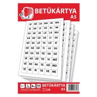Betűkártya, A5, ICO "Süni"