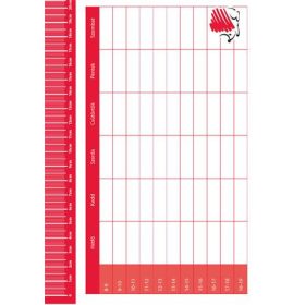   Füzet, tűzött, A5, lecke, 32 lap, ICO "Süni", vitorlás