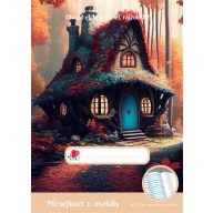   Olvasónapló, tűzött, A5, 32 lap, 2. osztály, ICO "Süni Mesefüzet", kunyhó