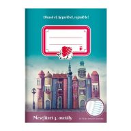   Olvasónapló, tűzött, A5, 32 lap, 3. osztály, ICO "Süni Mesefüzet"