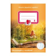   Olvasónapló, tűzött, A5, 32 lap, 4-8. osztály, ICO "Süni"