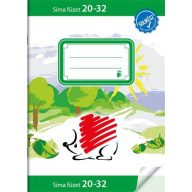   Füzet, tűzött, A5, sima, 32 lap, ICO "Süni Sulikész", "20-32"