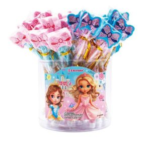   Tolóbetétes ceruza radírral display, HB, ICO "Bensia", hercegnő