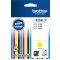 LC525XLY Tintapatron DCP-J100, J105 nyomtatókhoz, BROTHER, sárga, 1300 oldal