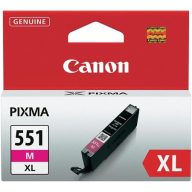   CLI-551MXL Tintapatron Pixma iP7250, MG5450, MG6350 nyomtatókhoz, CANON, magenta, 11ml