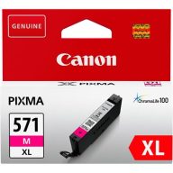   CLI-571MXL Tintapatron Pixma MG5750, 6850,7750 nyomtatókhoz, CANON, magenta, 11 ml
