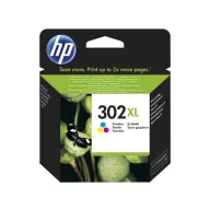   F6U67AE Tintapatron DeskJet 2130 nyomtatókhoz, HP 302XL, színes, 8ml