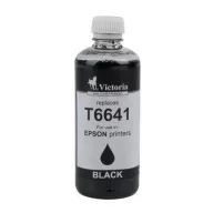   T66414 Tinta, L100, 200mfp nyomtatókhoz, VICTORIA TECHNOLOGY, fekete, 100ml